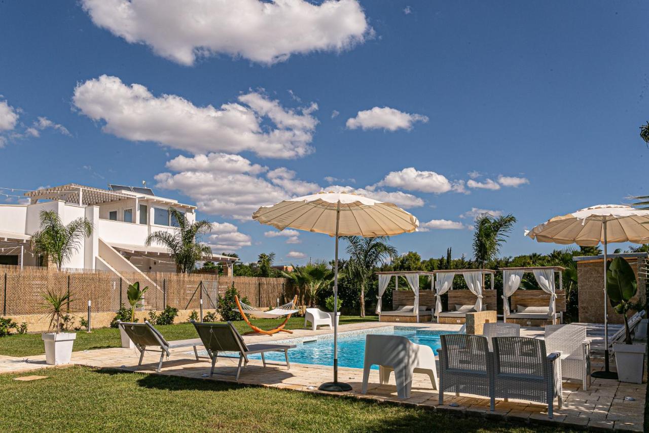 Resort Almaredamarra Con Piscina E Idromassaggio Sul Mare Torre San Giovanni Ugento Luaran gambar