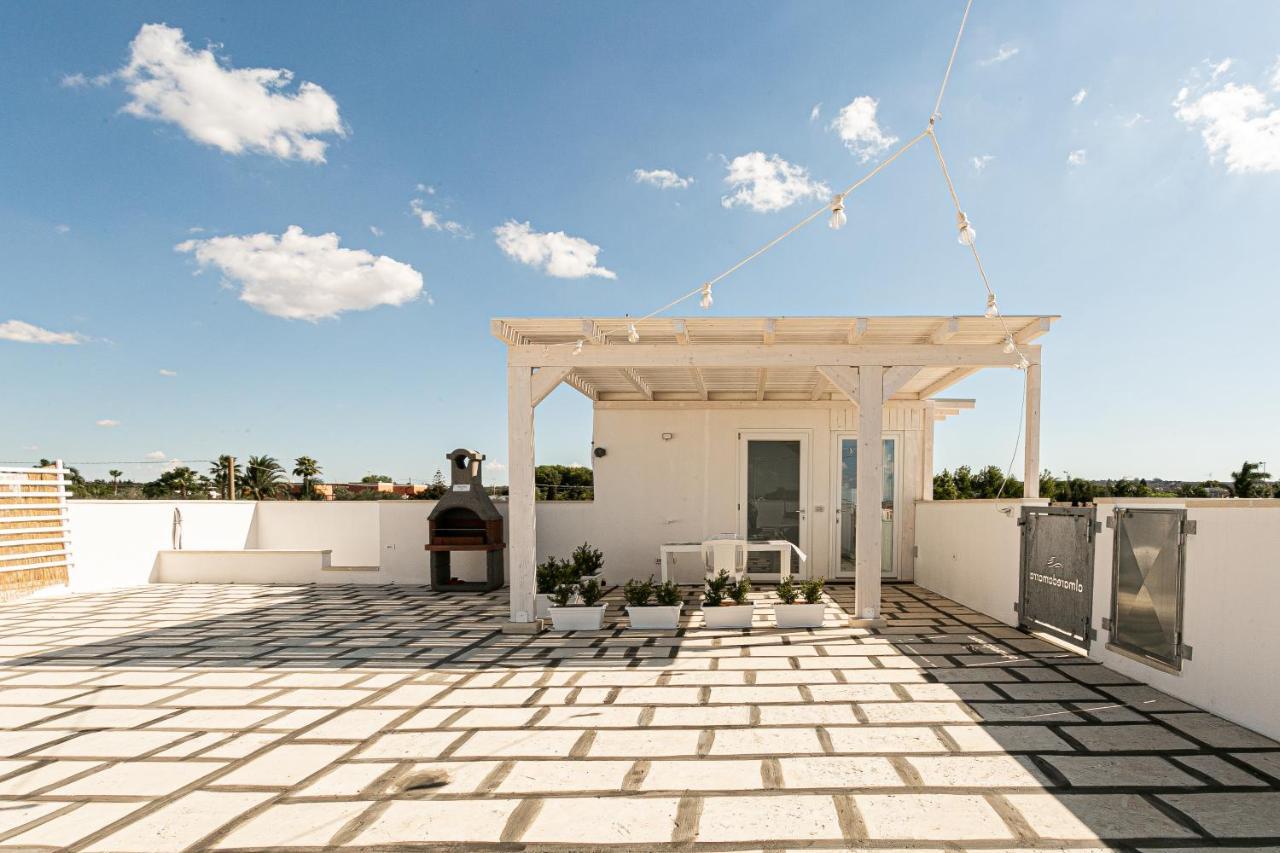 Resort Almaredamarra Con Piscina E Idromassaggio Sul Mare Torre San Giovanni Ugento Luaran gambar